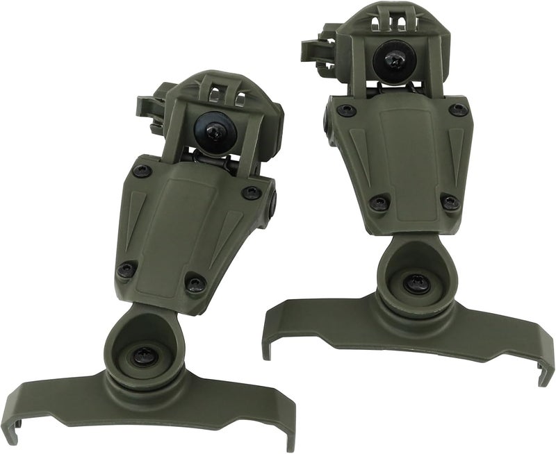 HEARFALCOM Tactical Helmet ARC Rail Adapter Accessories - Compatible with Walker's Razor Earmuffs - Image 5